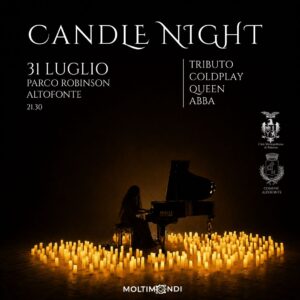 CANDLE NIGHT 31 luglio Altofonte