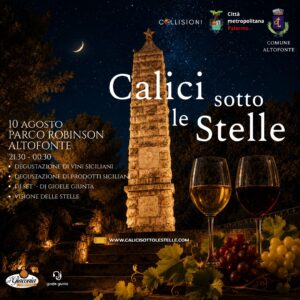 CALICI SOTTO LE STELLE 10 agosto Parco Robinson Altofonte