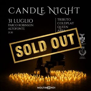 CANDLE NIGHT 31 luglio Altofonte