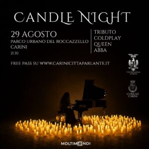 CANDLE NIGHT 29 Agosto